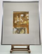 Moria Maitland (Scottish 1936-2004), Abstract Flower Study, watercolour, unsigned, in a glazed