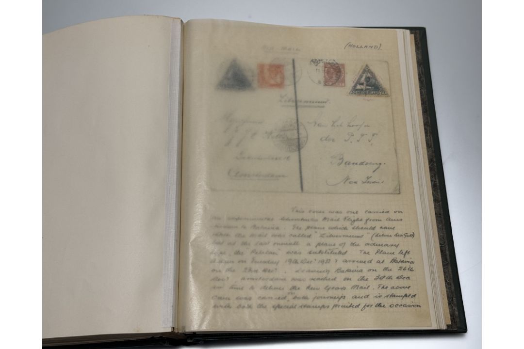 A set of three albums containing a collection of the Netherlands (Holland) Stamps, the older album - Image 13 of 13