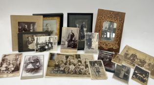 A large collection of Scottish Victorian and Edwardian photographs and carte de visite comprising;