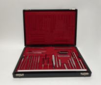 A collection of Swiss Vallorbe files, Usines Metallurgiques de Vallorbe, two layers of precision