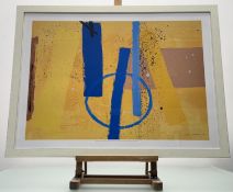 Wilhelmina Barns-Graham CBE (Scottish 1912-2004), Sunghrie III, reproduction 2002 screeprint, in a
