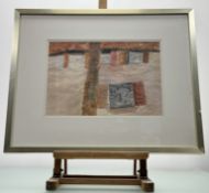 Moira Maitland (Scottish 1936-2004), Portrait of a Landscape, watercolour and pencil, signed