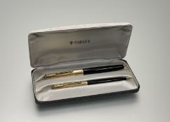 Parker 61, Consort Cap set of fountain pen and pencil (boxed)