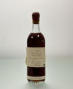 A bottle of 1963 Bas Armagnac, Domaine de Cames, selectionne par Fauchon, 70cl, 46% (loss to seal).