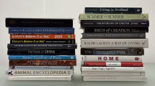 A collection of various coffee table books comprising, Summer to House - Houses by the Sea by