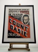 A collection of nine Vintage Retro Jazz Music Posters comprising - 