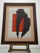 Robert Motherwell (American 1915-1991), Art Chicago, limited edition vintage poster print, in a