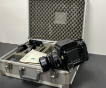 A Mamiya RB67 Pro-S Camera, 6 x 7cm lens-shutter type, single-lens reflex camera, revolving adapter,