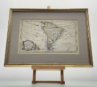 A pair of 18thc South American Maps - A New and Correct Map of South America from the latest