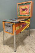 A contemporary pinball machine, from the collection of Glenmorangie, with 'Mega Neon Girl'