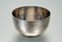An Australian sterling silver bowl: h. x 5cm d. x 8.5cm makers mark R.J.L.M 168.45g