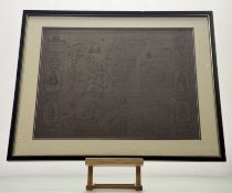 After John Speed (British 1552-1629), A Map titled - 