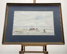 David Graham (Scottish Contemporary), Homeland Bound, watercolour, signed pencil bottom right, paper