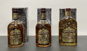 A Chivas Regal Blended Scotch Whisky, 50cl, sealed, in presentation box, together with a pair of