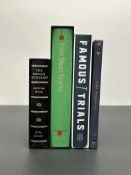 A collection of Folio Society books comprising 'Famous Trials', edited by Harry and James H.