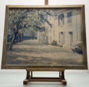 A collection of prints comprising, E.C Benezit, Harvesting of Acacias print, framed (50cmx62cm),