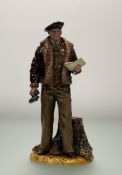 A Royal Doulton Limited Edition Figure of Field Marshall Montgomery D-Day 6th June 1944, HN 3405,