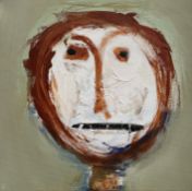Henry Fraser (Scottish Contemporary), Shane, oil on canvas, signed and titled verso in pencil,
