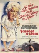A Vintage French 1960s movie poster designed by Roger Soubie - 