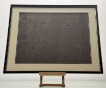 After John Speed (British 1552-1629), A Map titled - 
