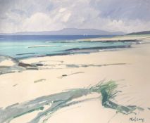 Y Robert Kelsey P.A.I., F.R.S.A. (Scottish, b. 1949), North Shore, Iona, signed lower right, oil