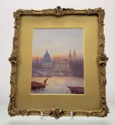 Frederick Edward Joseph Goff (British, 1855-1931), London Bridge, signed and titled lower left,