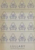 Y Ian Hamilton Finlay C.B.E. (Scottish, 1925-2006), Lullaby, with John Andrew, silkscreen print