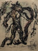 Y Marc Chagall (1887-1985), A Plate from La Feerie et Le Royaume (1 work), lithograph in colours