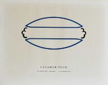 Y Ian Hamilton Finlay C.B.E. (Scottish, 1925-2006), Catameringue, with Peter Grant, silkscreen print