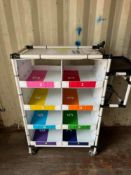 Multi-Bin Pick/Shop Cart