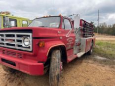 1989 GMC 700 Fire Truck