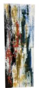 Rita Moiret (1912-1994) enamel composition, abstract, comprised of 8 panels on board, signed, 154cm