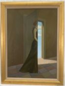 Willi Rondas (1907-1975) oil on board - Perspectives, signed, titled and dated 15th December 1974 ve