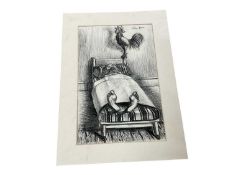 Colin Moss (1914-2005) collection of five works on paper, various sizes and media