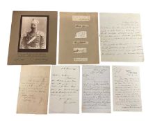 British Statesmen, military figures and aristocracy, group of 18th and 19th century correspondence i