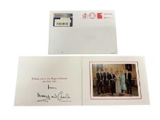 H.R.H. Prince Charles Prince of Wales (now H.M. King Charles III) and H.R.H. Camilla Duchess of Corn