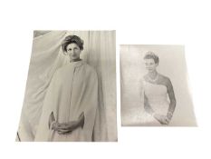 H.R.H. The Princess Alexandra, six fine 1960s/70s black and white portrait photographs by Cecil Beat