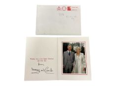 H.R.H. Prince Charles Prince of Wales (now H.M. King Charles III) and H.R.H. Camilla Duchess of Corn