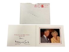 H.R.H. Prince Charles Prince of Wales (now H.M. King Charles III) and H.R.H. Camilla Duchess of Corn