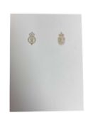 T.R.H. The Prince and Princess of Wales, signed 1988 Christmas card with twin gilt Royal cyphers to