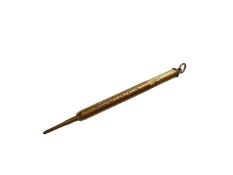 9ct gold propelling pencil by S. Mordan & Co. (London 1917)
