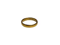 22ct gold wedding ring