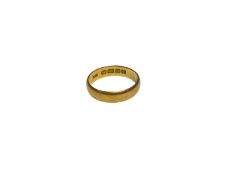 22ct gold wedding ring
