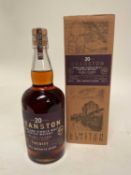 One bottle, Deanston 20 year old single malt whisky, 54.2%, 70cl., limited edition, boxed