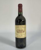 One bottle Pavillon Rouge 1996 Du Chateau Margaux, Haut Medoc, Bordeaux