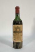 One bottle Chateau Leoville-Lascases 1966, Grand Vin de Leoville, Deuxieme Cru Classe Saint Julien,