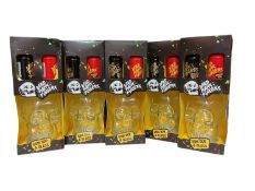 Five Gift Sets Dead Man's Fingers Rum Duo and Skull Glass, each containing 2 x 5cl bottles Rum and o