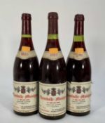 Three bottles, Chambolle Musigny 1985