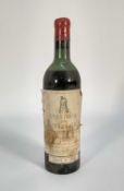 One bottle, Chateau Latour Premier Grand Cru Classe 1955 Haut-Medoc Bordeaux
