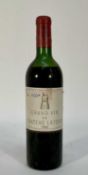 One bottle, Grand Vin de Chateau Latour 1965
